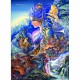 JOSEPHINE WALL GREETING CARD Once in a Blue Moon
